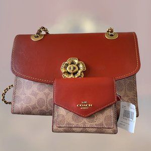 NWT Coach Purse and Small Wallet